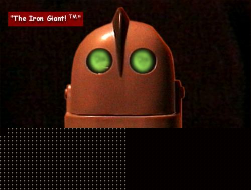 The Iron Giant, one of my all-time favorite films, produced several great toys, including various sizes of Iron Giant. This story manages to make use of all of them.