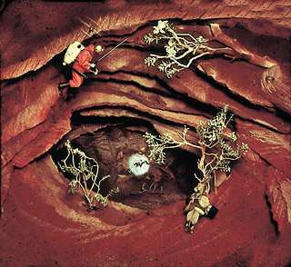 4. ... "A prospector has vallen into a crevice and is injured!"