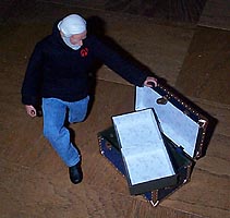 Steamer Trunk With Tray