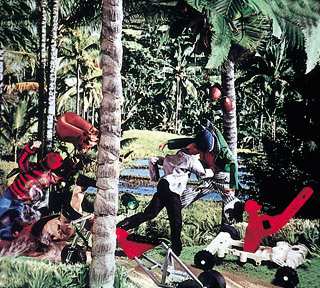 6. As they attacked the pair, the giant emerald fell loose!